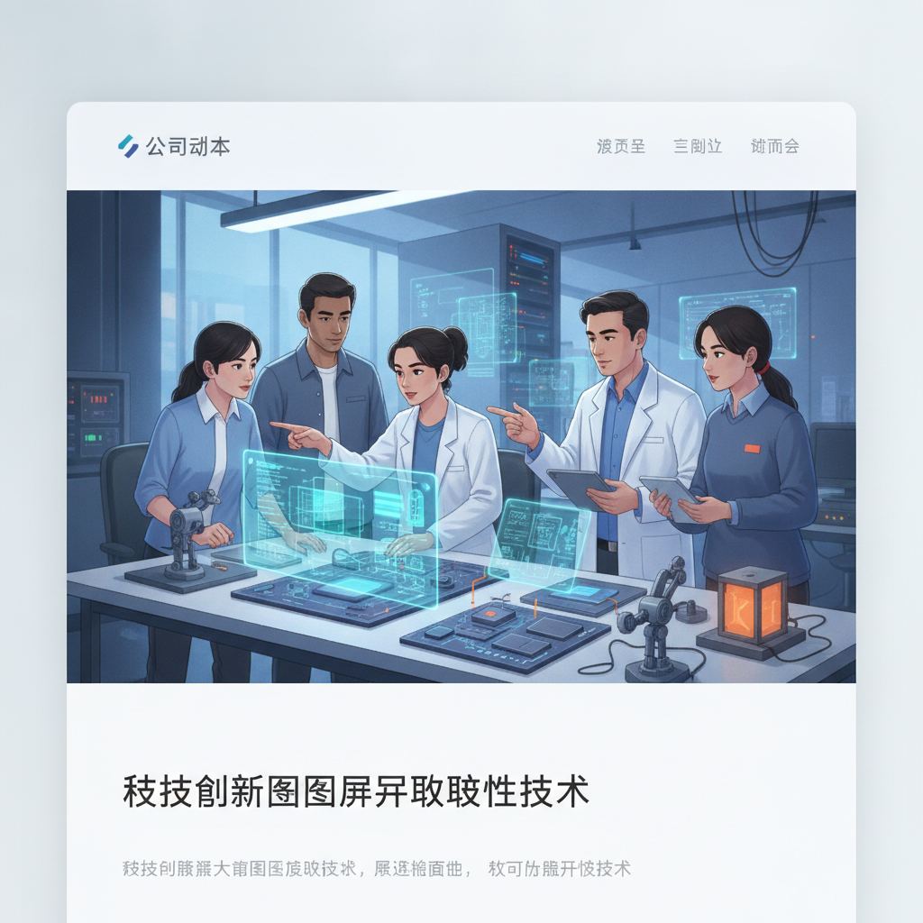 团队在研发新技术